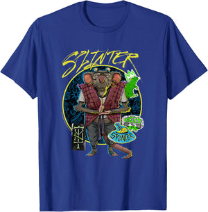 Teenage Mutant Ninja Turtles: Mutant Mayhem Hipster Splinter T-Shirt - T-Shirt | Royal