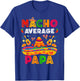 Nacho Average Papa Cinco De Mayo Mexican Matching Family T-Shirt - T-Shirt | Royal