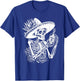Mexico Vintage Skeleton Tequila Dia De Los Muertos Mexican T-Shirt - T-Shirt | Royal