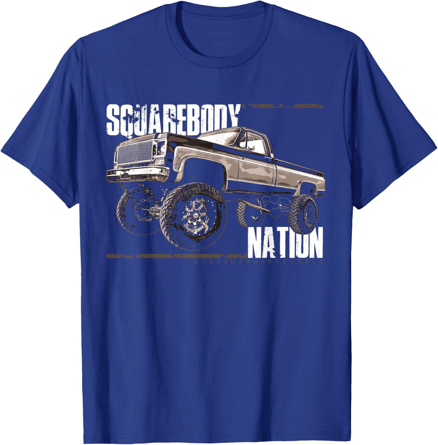 Squarebody Classic Square body T-Shirt - T-Shirt | Royal