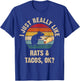 Rats and Tacos lover Cinco de mayo Taco Tuesday Cute T-Shirt - T-Shirt | Royal
