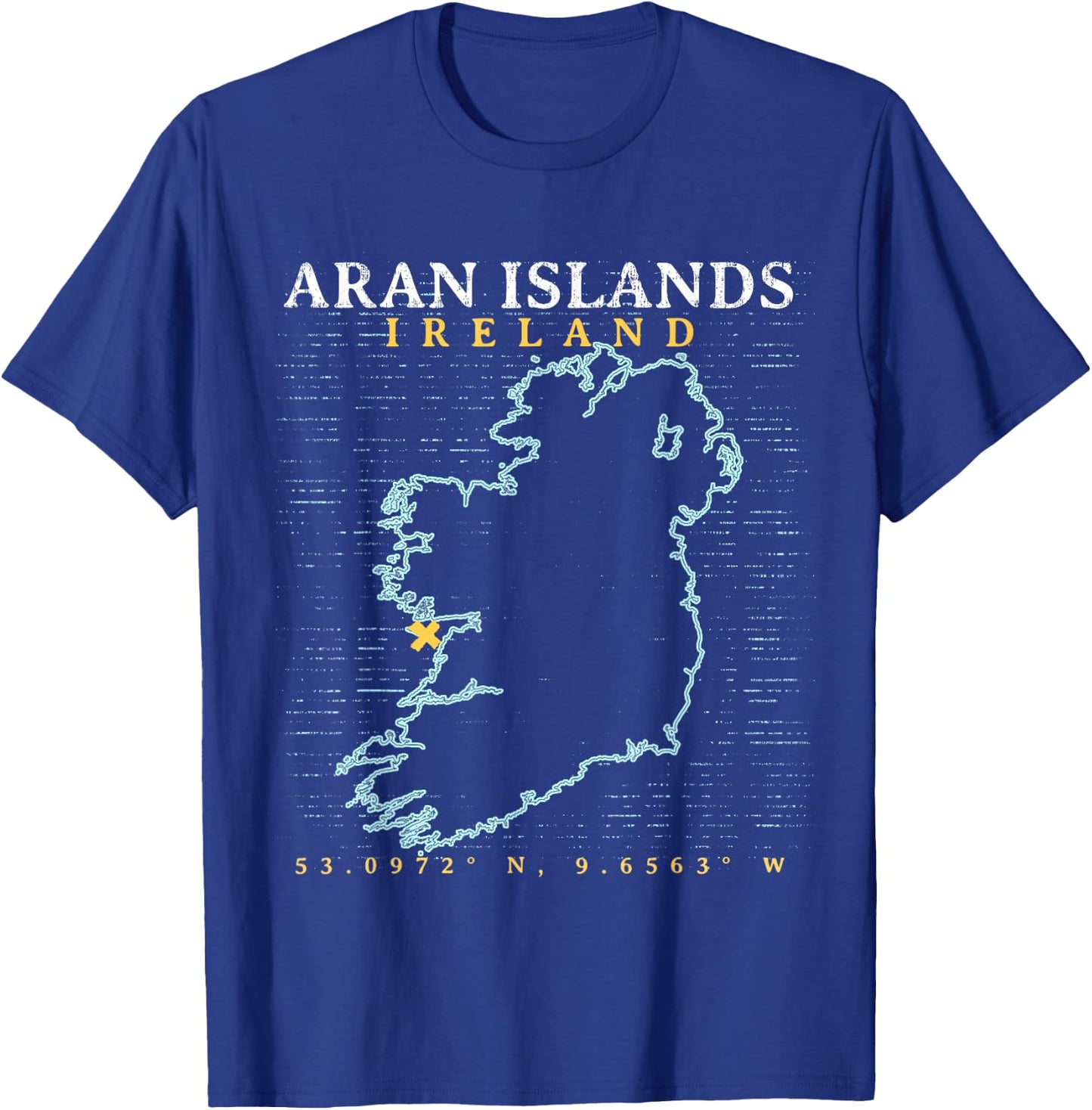 Aran Islands Ireland T-Shirt - T-Shirt | Royal