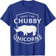 Save The Chubby Unicorns Gift Unicorn Rhino Shirt T-Shirt - T-Shirt | Royal