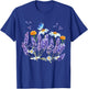 Lavender Plant Butterfly Herb Wildflower Botanical Gift T-Shirt - T-Shirt | Royal