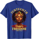 Juneteenth Heritage Bold Pride Powerful Woman Artwork T-Shirt - T-Shirt | Royal