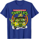 TMNT Battle Wagon Group Shot T-Shirt - T-Shirt | Royal
