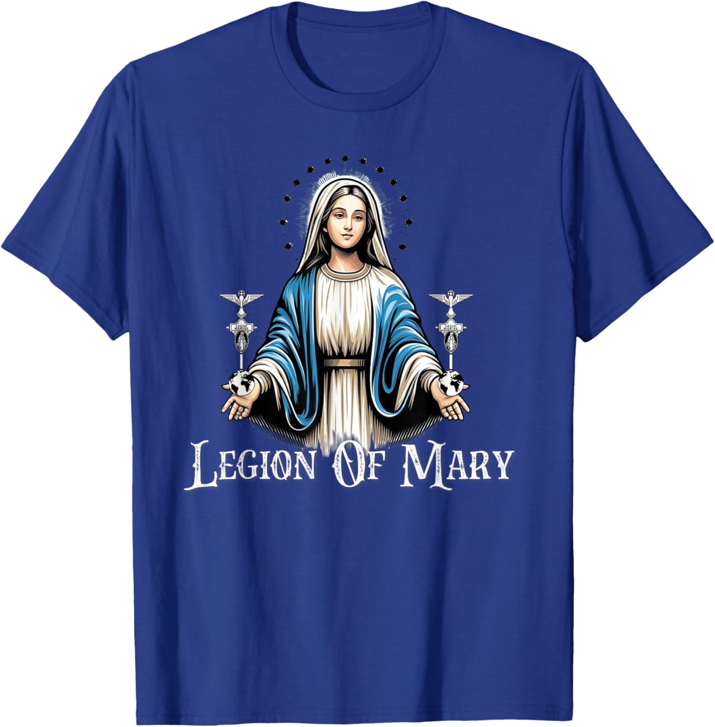 Legion Of Mary Our Lady Catholic T-Shirt - T-Shirt | Royal
