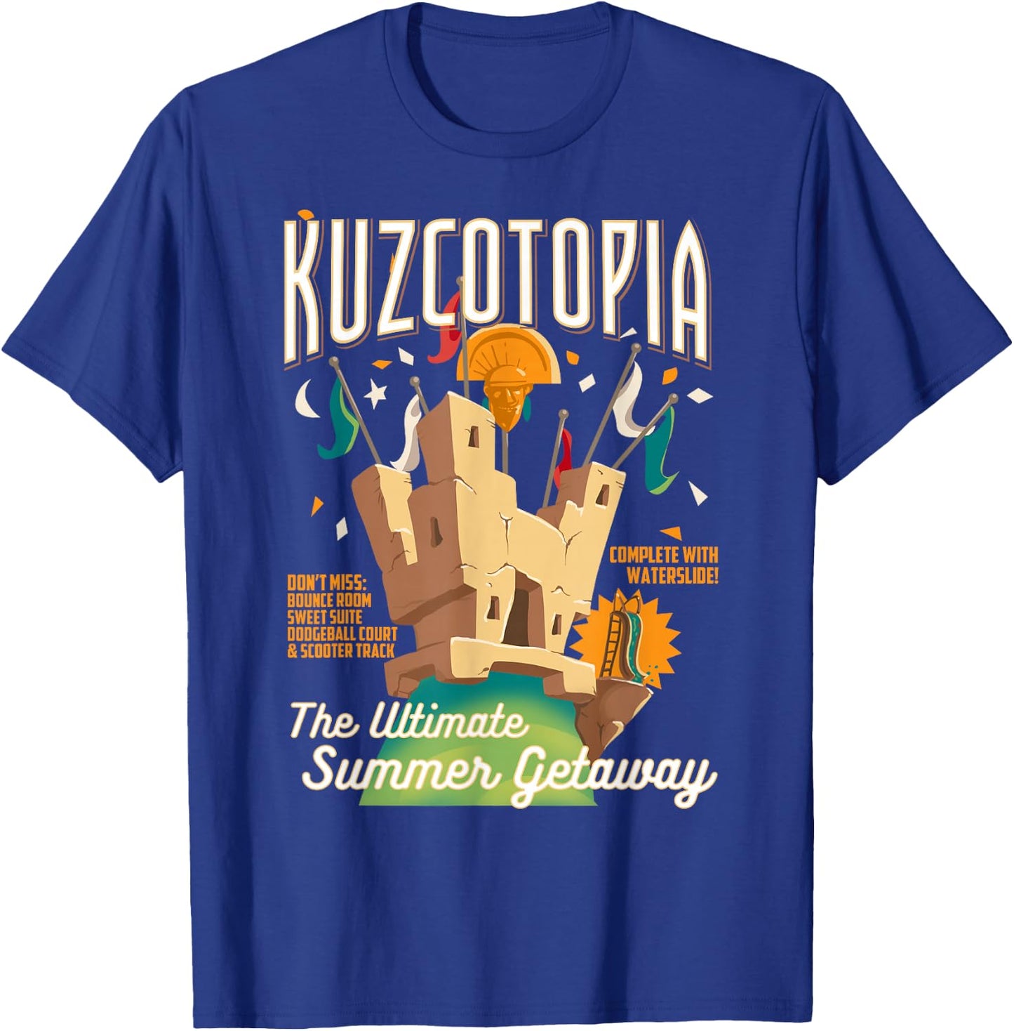 Disney The Emperor's New Groove Greeting From Kuzcotopia T-Shirt - T-Shirt | Royal