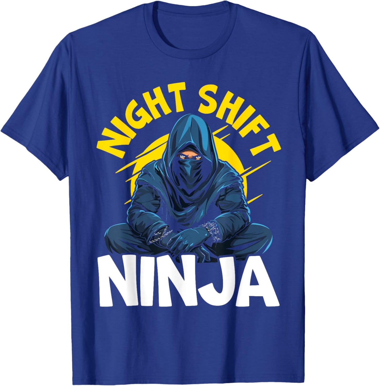 Night Shift Worker Graveyard Shift Employee Coworker T-Shirt - T-Shirt | Royal