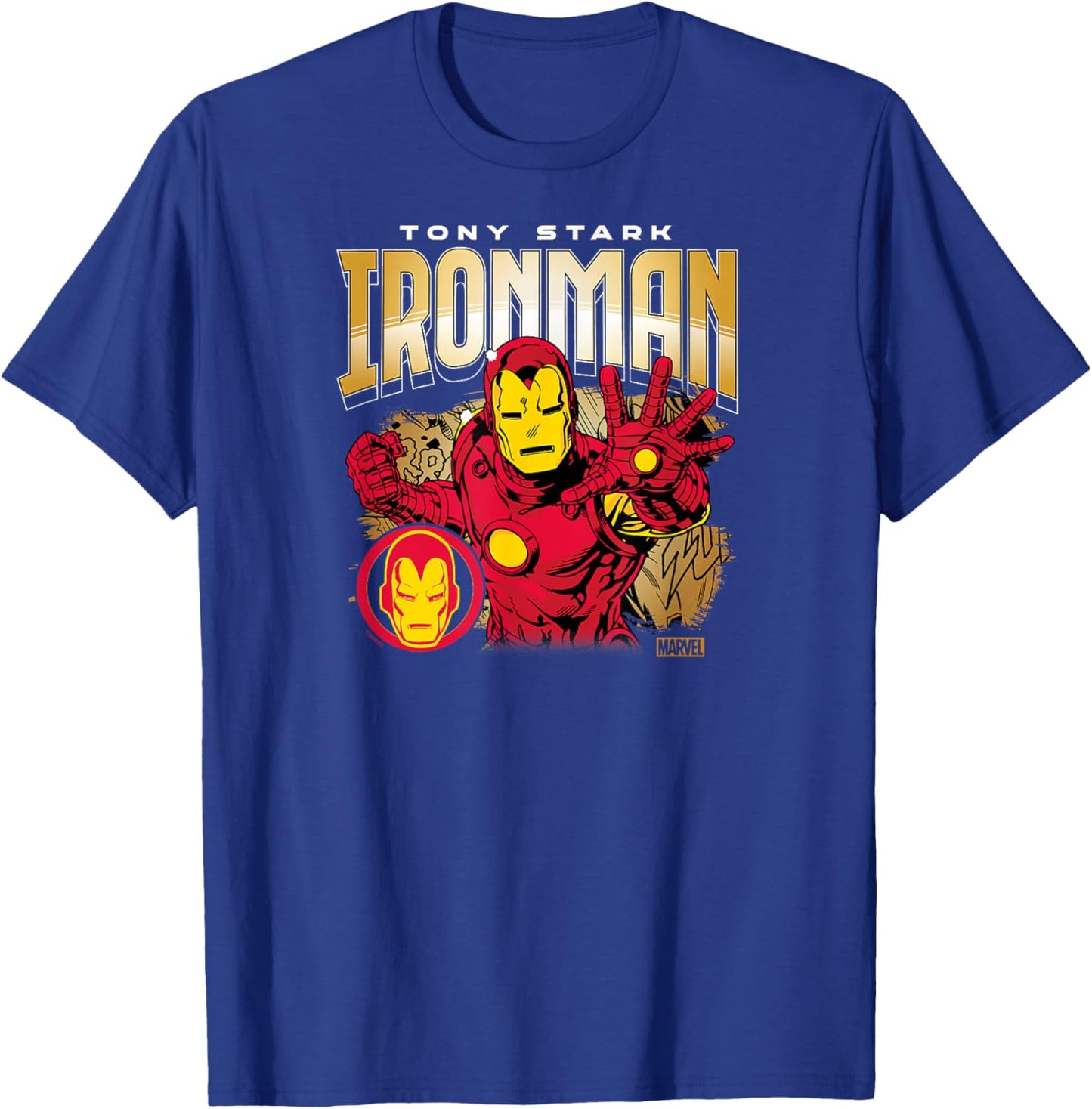 Iron Man - Bootleg T-Shirt - T-Shirt | Royal