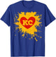 I Love Kansas City Heart 2021 I Heart KC T-Shirt - T-Shirt | Royal