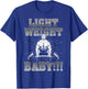 Gym Motivational Light Weight Baby Ronnie Coleman T-Shirt - T-Shirt | Royal