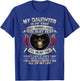 Badass Dad Shirt My Daughter Dating Hurt Her Protect Defend T-Shirt - T-Shirt | Royal