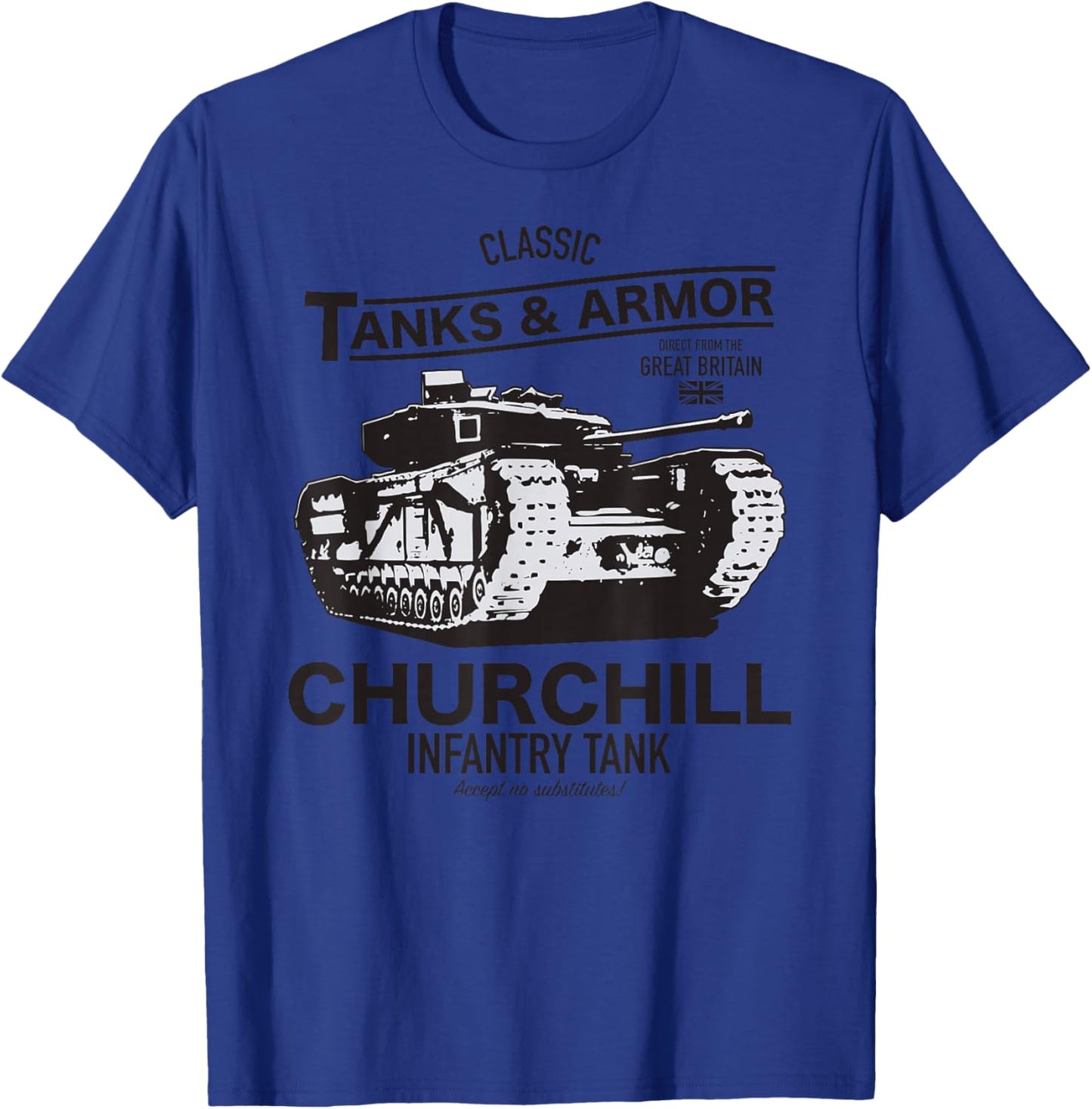 Churchill Tank T-Shirt - T-Shirt | Royal