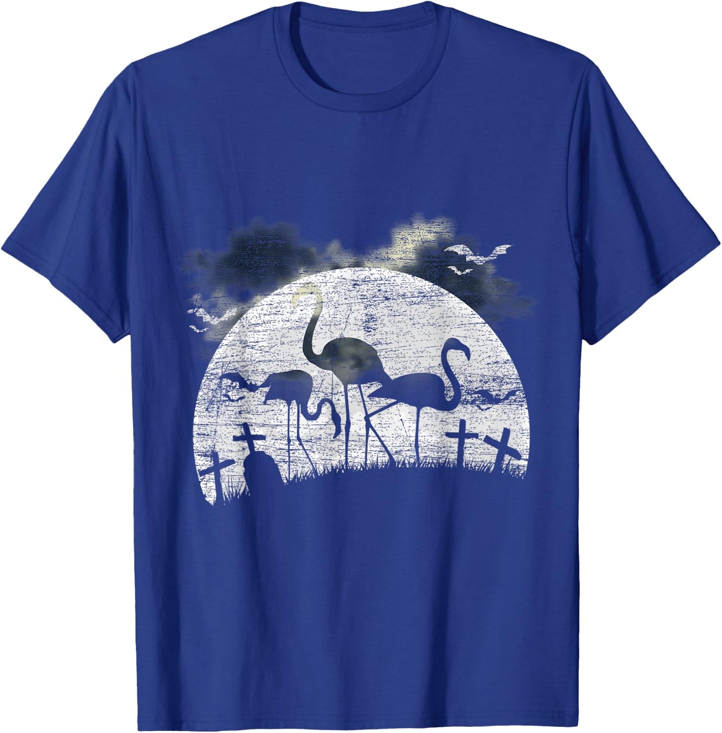 Halloween Flamingo T-Shirt - T-Shirt | Royal