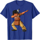 Dabbing Indian Funny Cute Native American Dance Dab Gift T-Shirt - T-Shirt | Royal