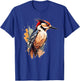 Funny Hobby Bird watching for Woodpecker and Birds Lovers T-Shirt - T-Shirt | Royal