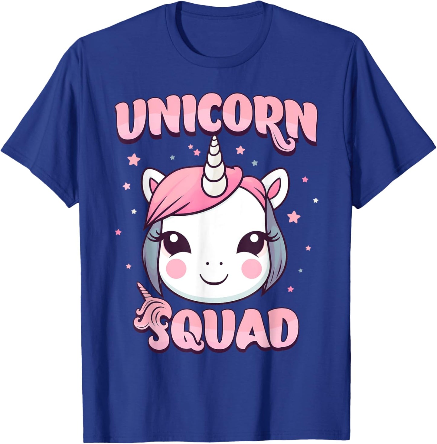 Unicorn Squad for Girls - Rainbow unicorn T-Shirt - T-Shirt | Royal