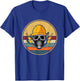 Retro Electrician Electromaster - Vintage Electronics Technician T-Shirt - T-Shirt | Royal