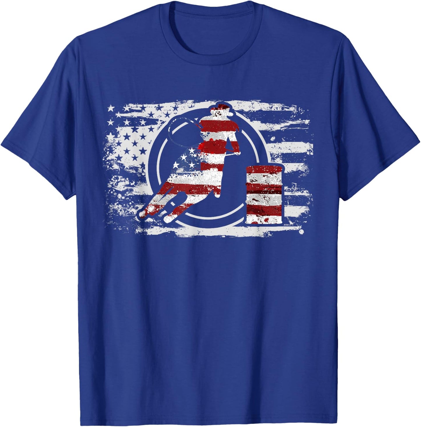 Barrel Racing Gift T-Shirt - T-Shirt | Royal