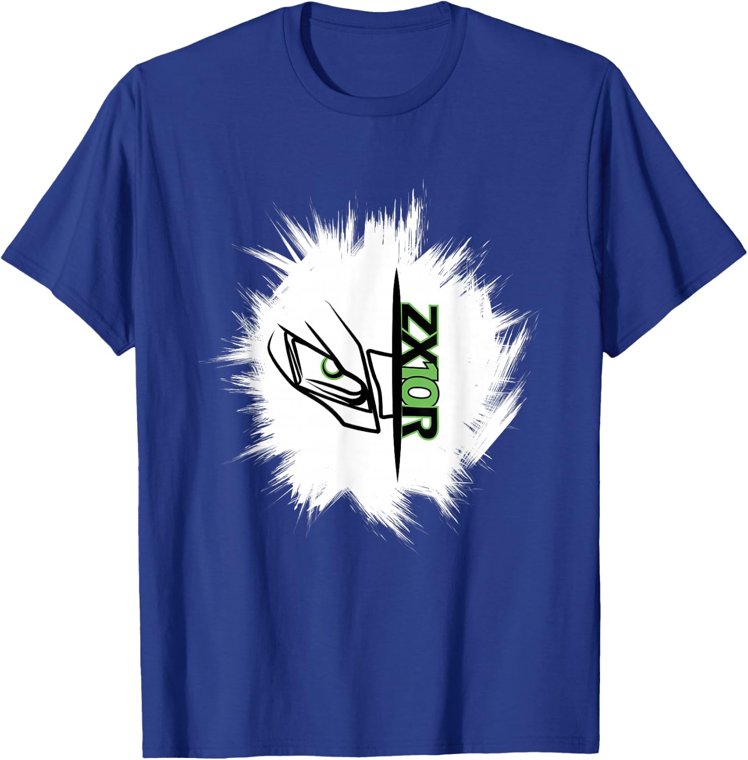 ZX10R sportbike Ninja motorcycle T-Shirt - T-Shirt | Royal