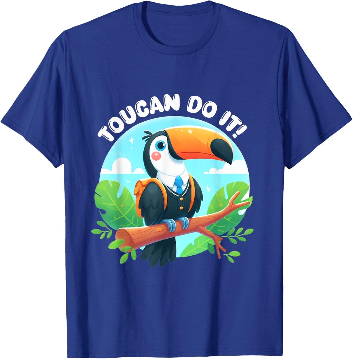 Toucan Dot It Cute Toucan Bird Test Day Test Teacher Student T-Shirt - T-Shirt | Royal