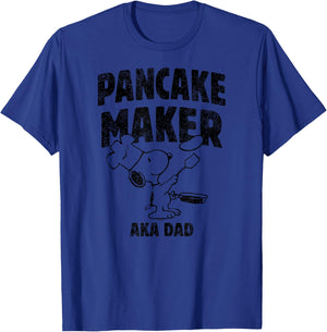 Peanuts - Pancake Maker AKA Dad T-Shirt - T-Shirt | Royal