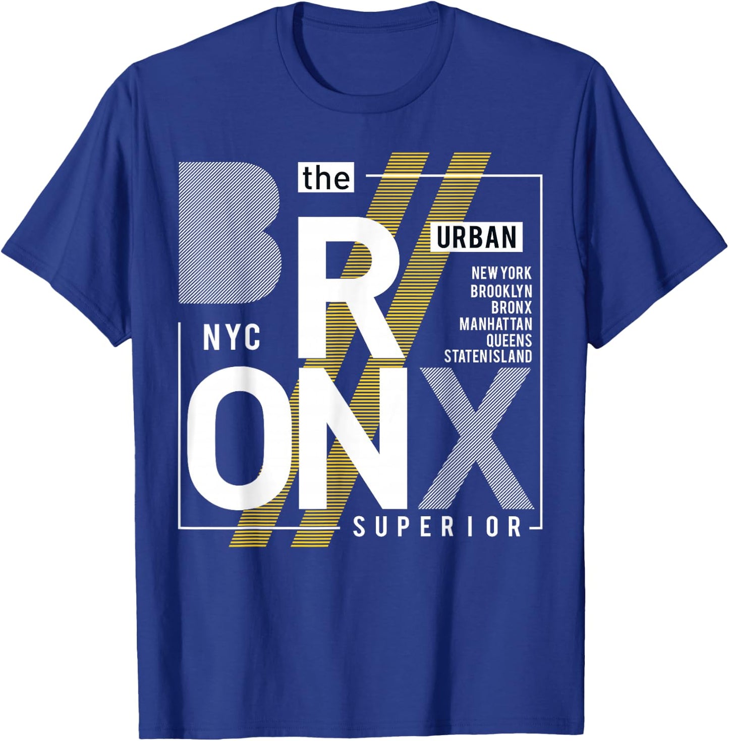 The Bronx shirts, I Love Bronx, The Bronx New York City T-Shirt - T-Shirt | Royal