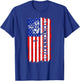 Vintage Style Cincinnati Baseball and Men T-Shirt - T-Shirt | Royal