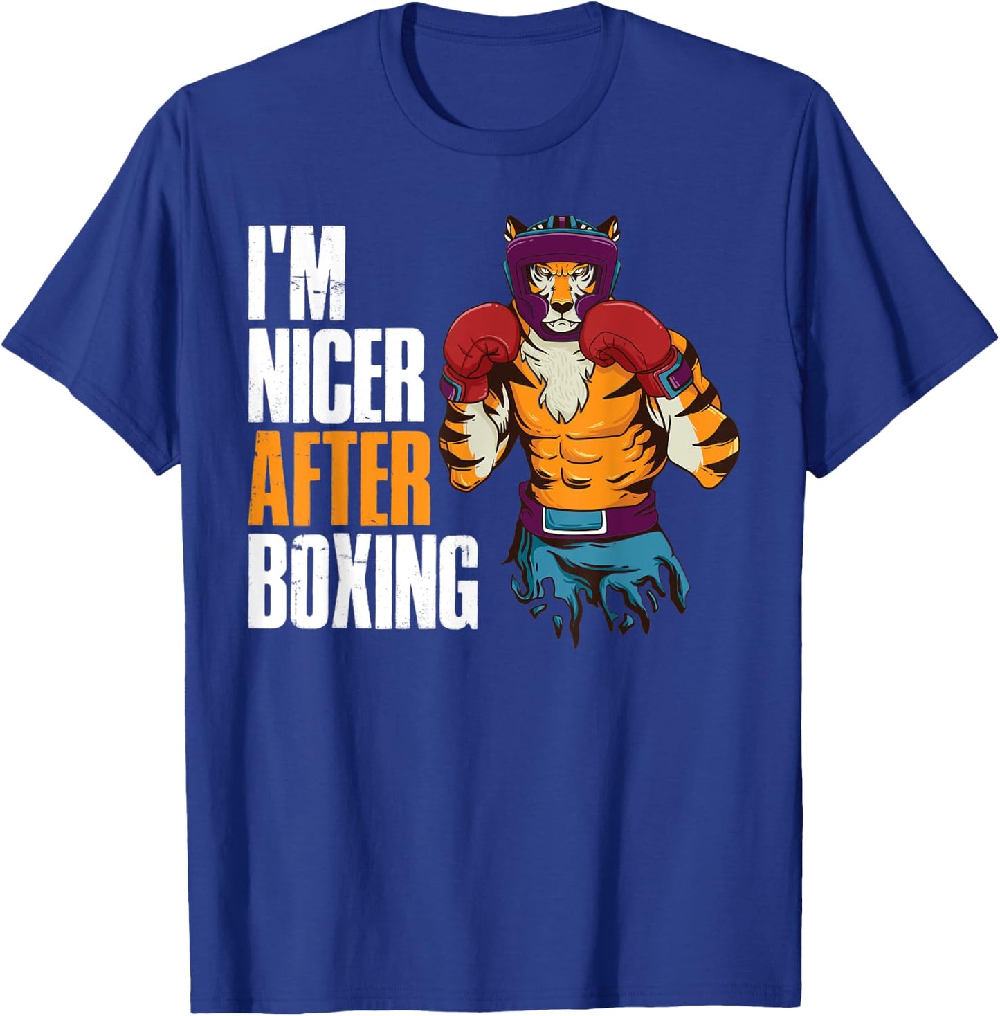 Im Nicer After Boxing T-Shirt - T-Shirt | Royal