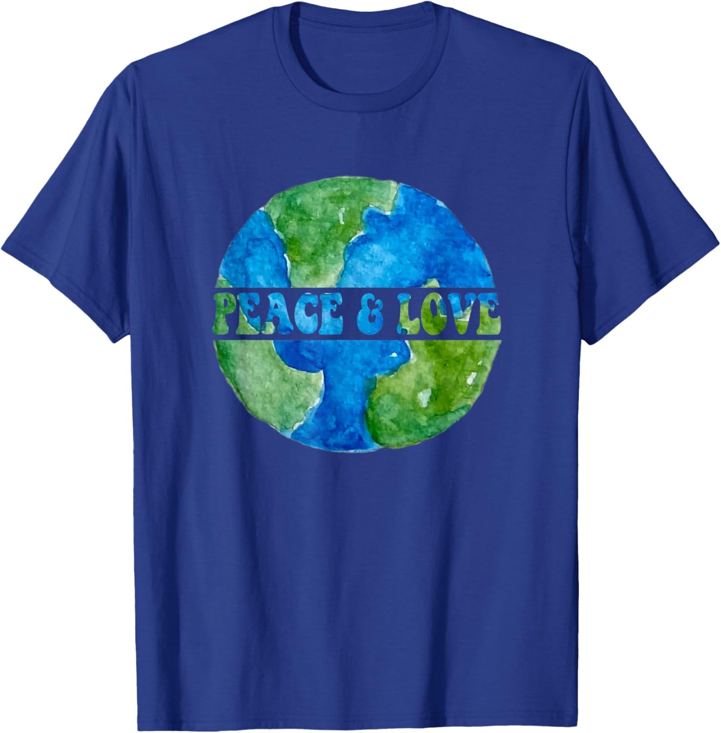 World Peace On Earth Love & Kindness Conscious Humanity T-Shirt - T-Shirt | Royal