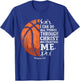 Christian Basketball I Can Do All Things Religious Faith T-Shirt - T-Shirt | Royal