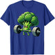 Deadlift Broccoli Gym Fitness Motivation Bodybuilding T-Shirt - T-Shirt | Royal
