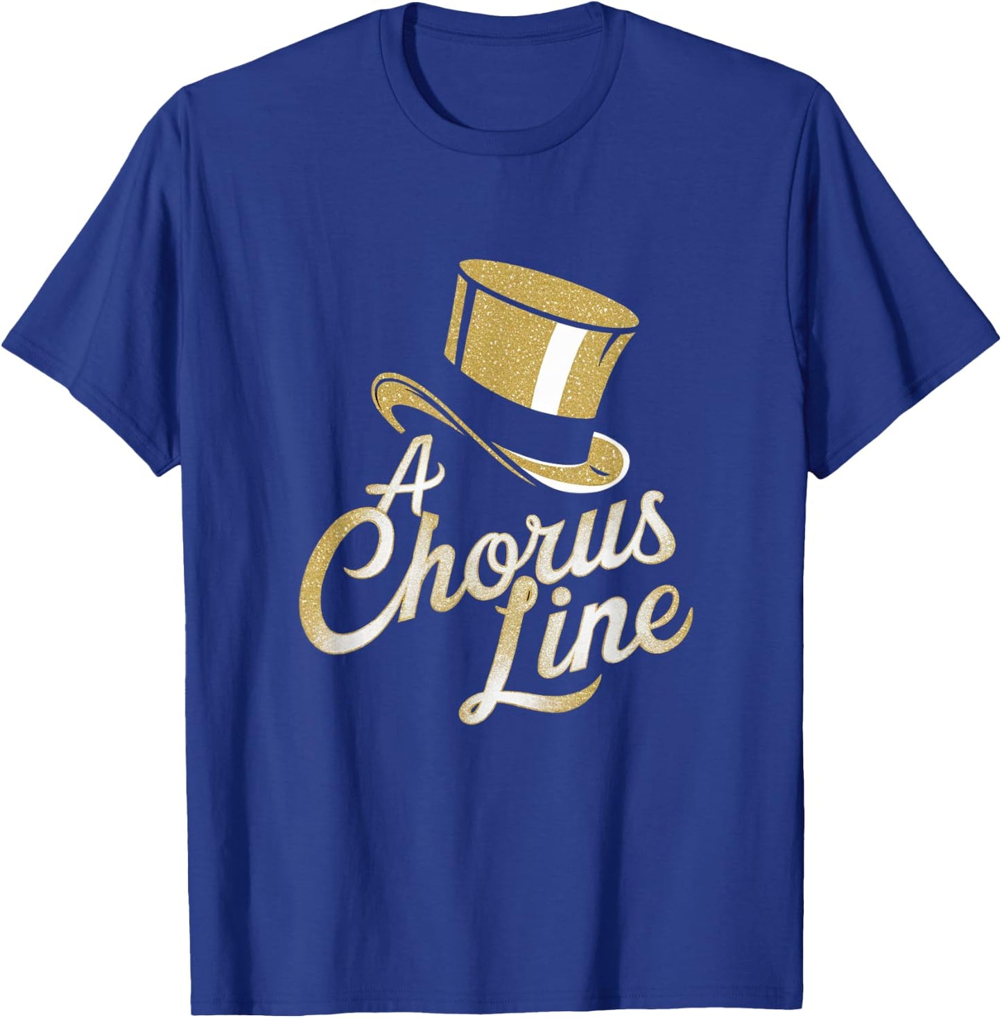 Chorus Line Retro Musical Theater Classic Broadway Theatre T-Shirt - T-Shirt | Royal