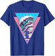 Vaporwave Statue of David Bust Retro 80s 90s Art Otaku T-Shirt - T-Shirt | Royal
