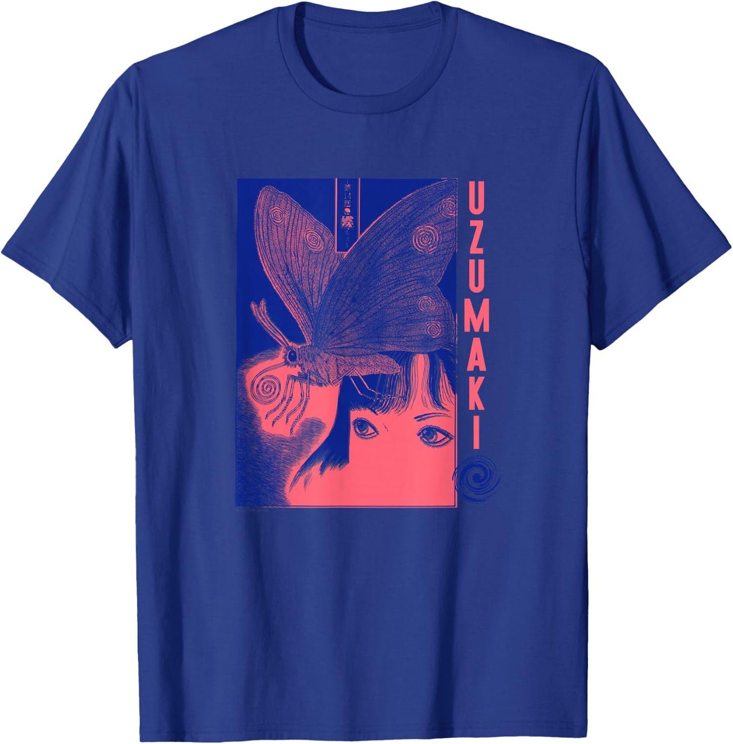 Uzumaki Butterflies T-Shirt - T-Shirt | Royal