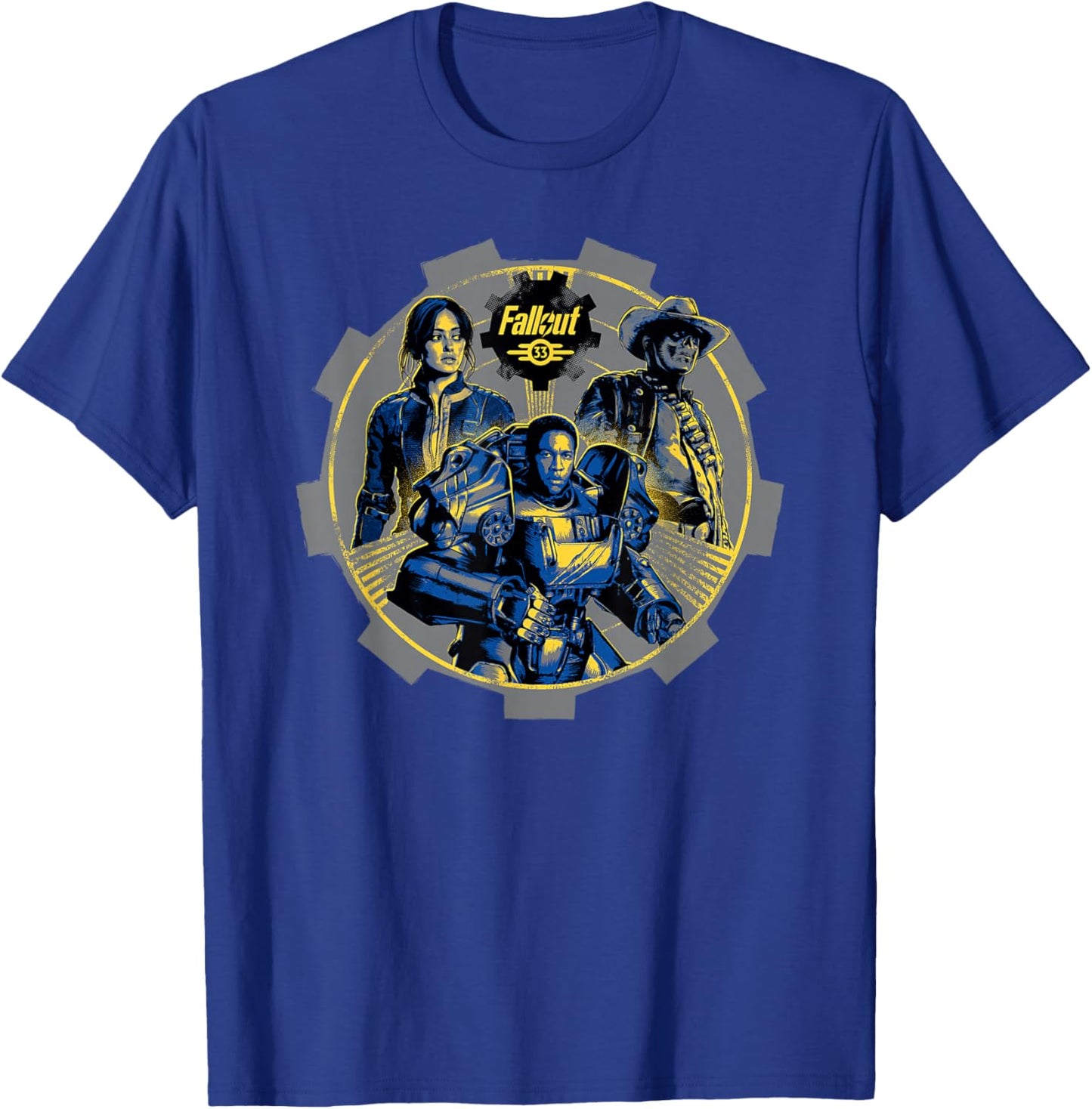 Fallout - Trio Vault T-Shirt - T-Shirt | Royal