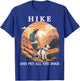 Hike And Pet All The Dogs Funny Hiking Dog Mom Hiker Women Kids T-Shirt - T-Shirt | Royal