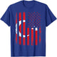 Turkish American Flag Turkey America Pride Heritage T-Shirt - T-Shirt | Royal