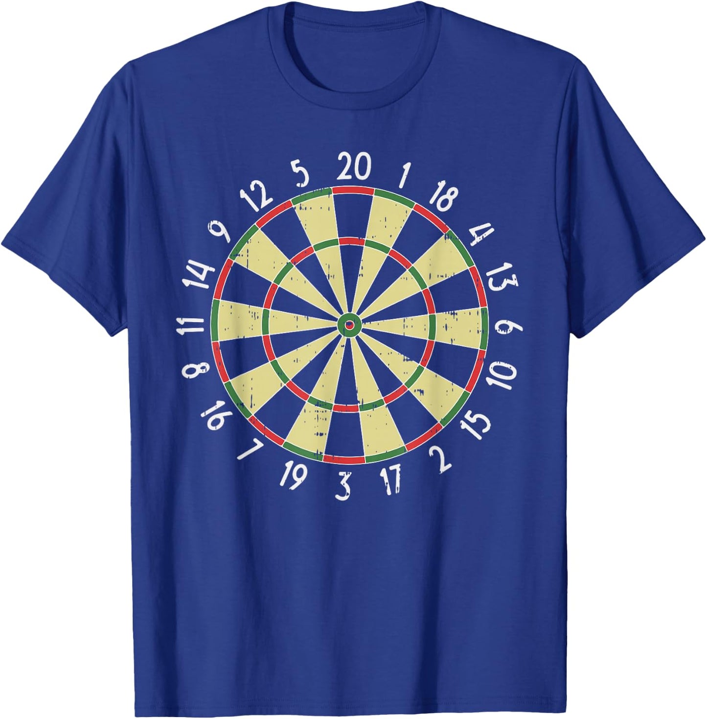 Dartboard Shirt Halloween Dart Game Sports Lazy Costume T-Shirt - T-Shirt | Royal