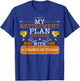 My Retirement Plan 2026 Bourbon With Chance of Cigar Smoker T-Shirt - T-Shirt | Royal