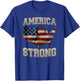 Patriotic America Strong Kids Men T-Shirt - T-Shirt | Royal