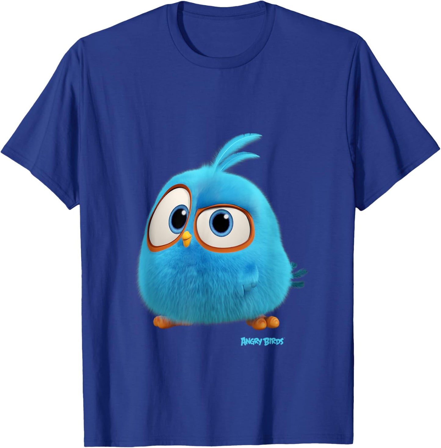 Angry Birds Blues Curious Hatchling Official Merchandise T-Shirt - T-Shirt | Royal