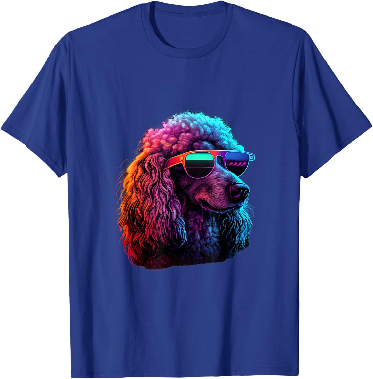 Standard Poodle Dogs Standard Poodles T-Shirt - T-Shirt | Royal