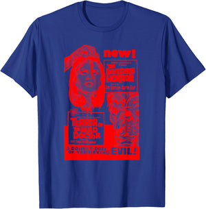 Classic Halloween Monster Poster Horror Movie T-Shirt - T-Shirt | Royal