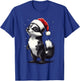 Skunk Santa Hat Funny Xmas Skunk Lovers Christmas Pajama T-Shirt - T-Shirt | Royal