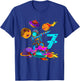 7 years Birthday Boy Astronaut 7th Birthday Boys Astronaut T-Shirt - T-Shirt | Royal