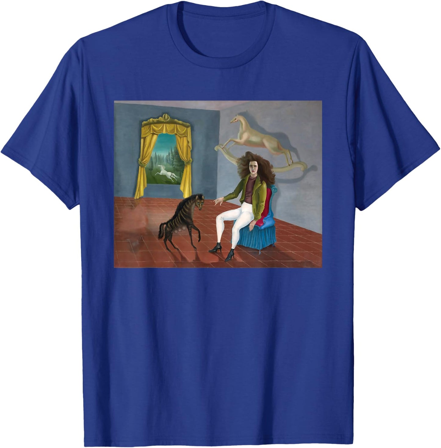Self-Portrait Famous Surrealist Painting T-Shirt - T-Shirt | Royal