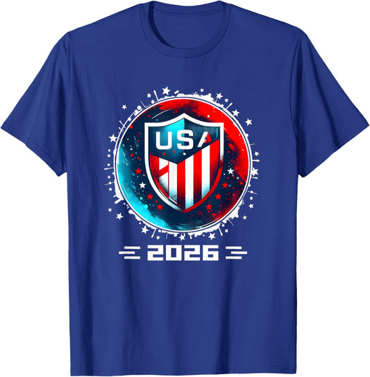 USA 2026 Go United States Sport USA Team 2026 USA T-Shirt - T-Shirt | Royal