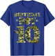 10th Birthday Military Themed Camo Boys 10 Yrs Old Soldier T-Shirt - T-Shirt | Royal